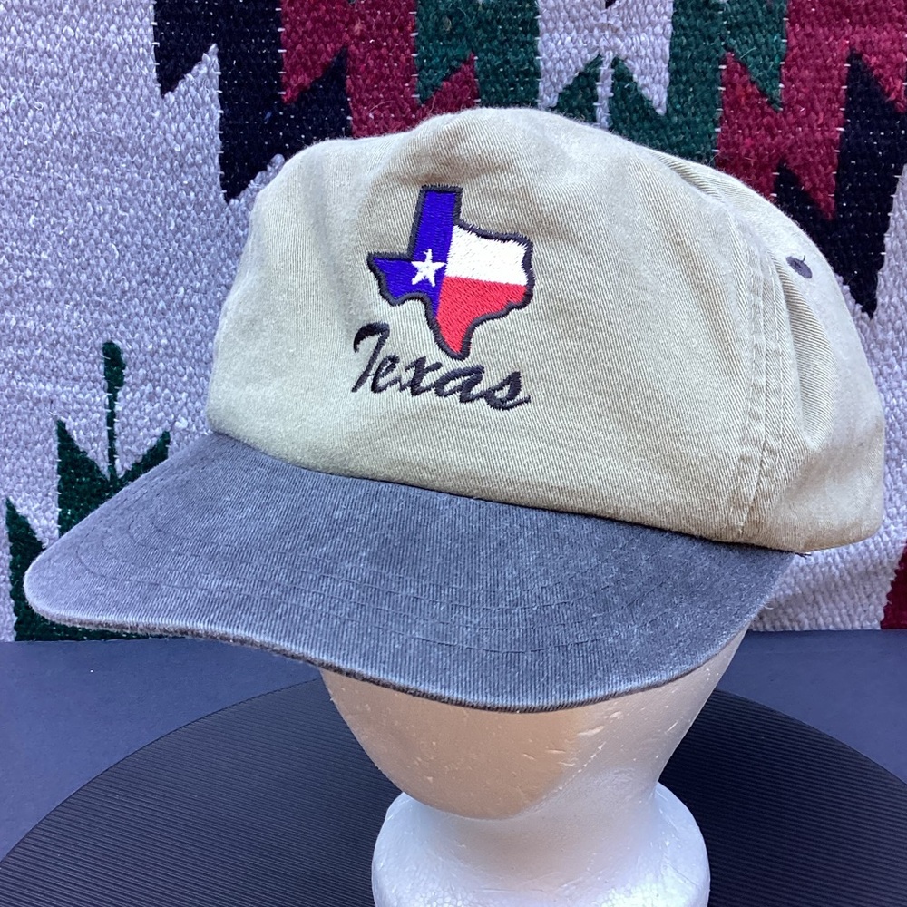 Vintage Nissin Texas Lone star State Adjustable Hat